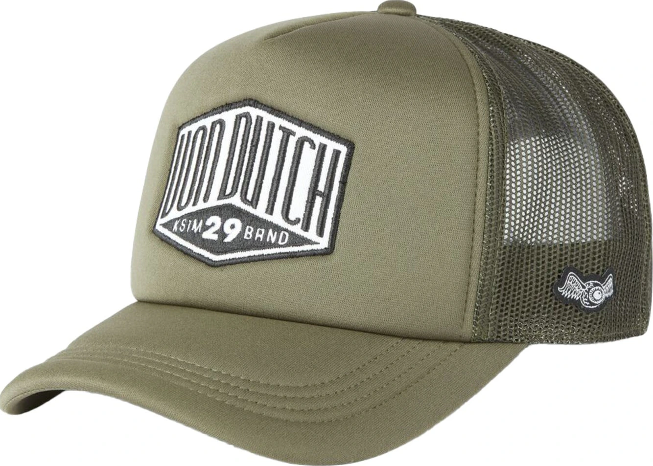 Von Dutch Foam cap, olive, Green