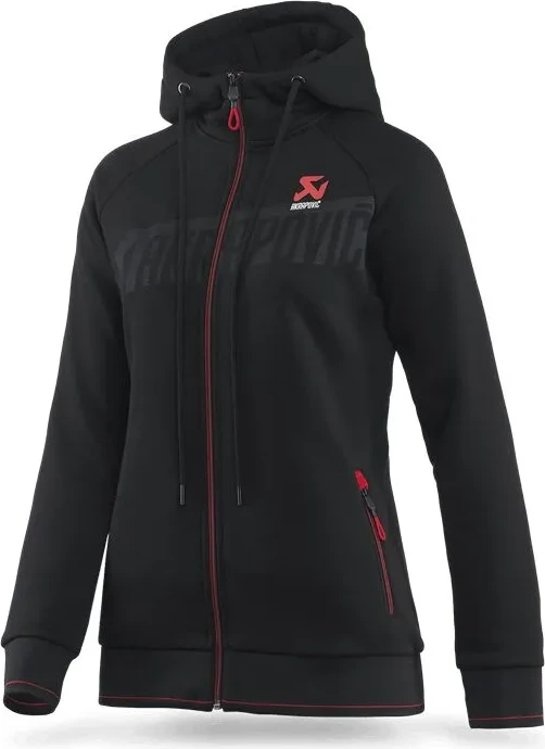 ZIP HOODIE BLACK WMN S