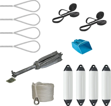 Liros Mooring kit White 12mm