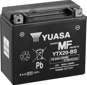 Yuasa Battery YTX20-BS (cp) с кислотным комплектом (3)