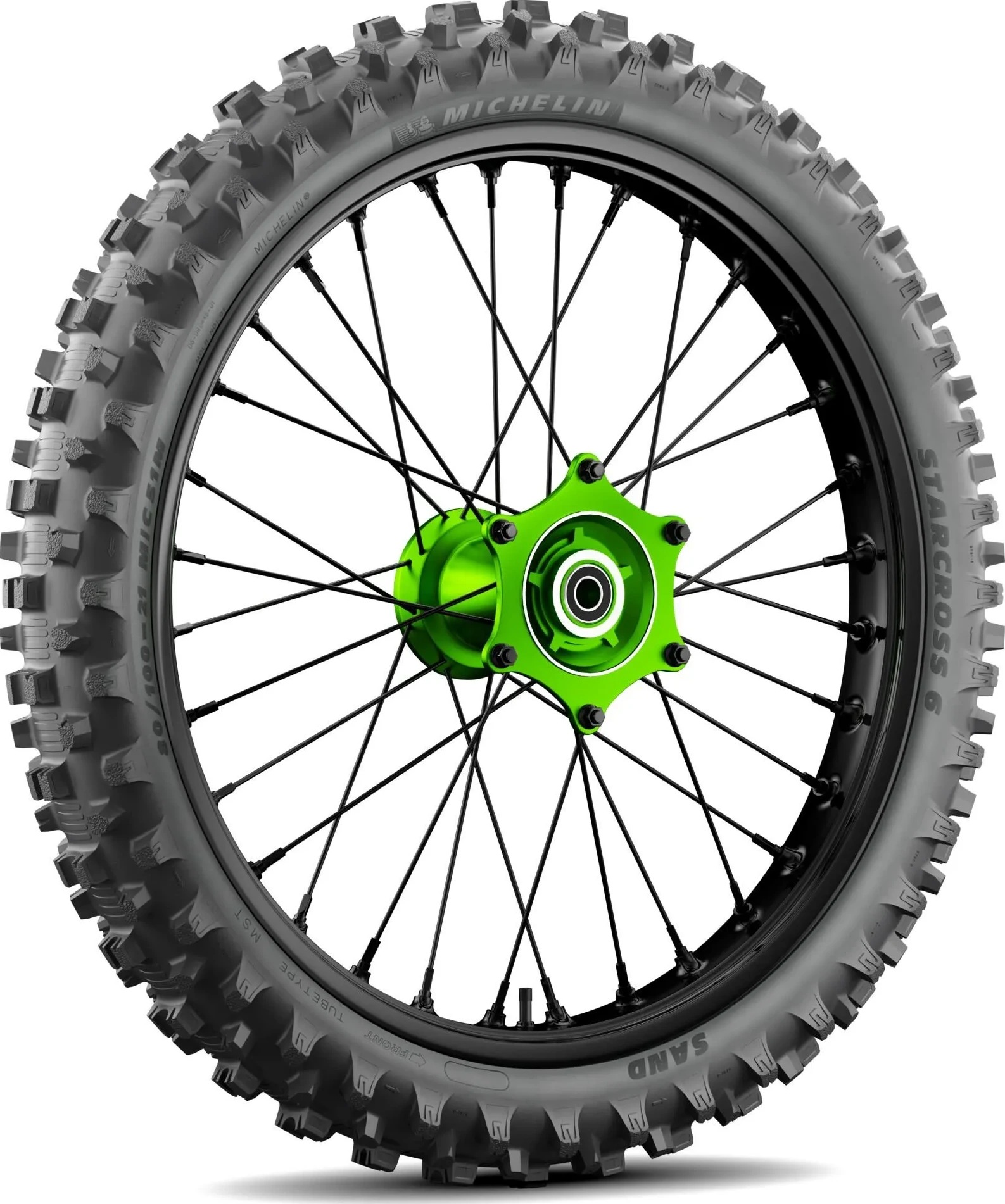 STARCROSS 6 SAND 110/90 - 19 M/C 62M NHS R TT