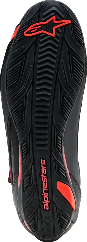 SHOES FASTER-4 DS BLACK/RIO RED/FLUO 7