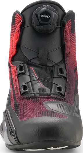 SHOE CELER VENTED BLACK/RED 6