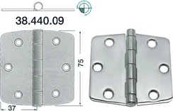 S.S hinge 74x75
