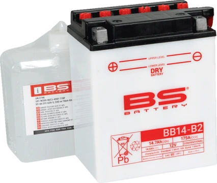 BS Battery BB14-B2 (cp) Conventional Dry charged