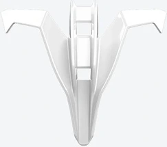 Airoh Twist 3 Chin vent cover White Gloss