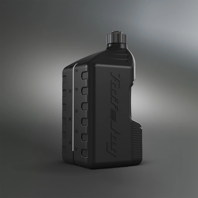 Tuff Jug 20L Juodas su Juodu Standartiniu dangteliu ir kamščiu (GEN 3)