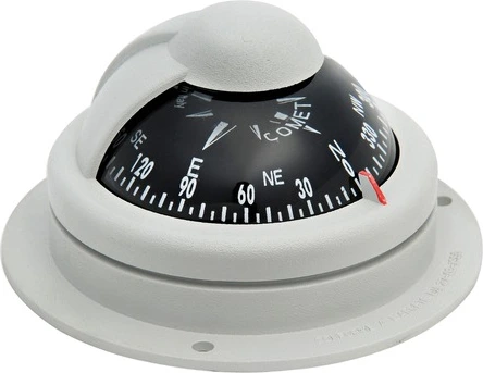 Riviera compass BC1 Grey/Black card 81x42.5mm