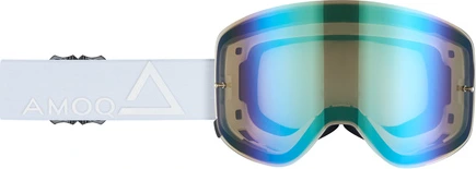 AMOQ MX Goggles Vision Magnetic Whiteout - Gold Mirror