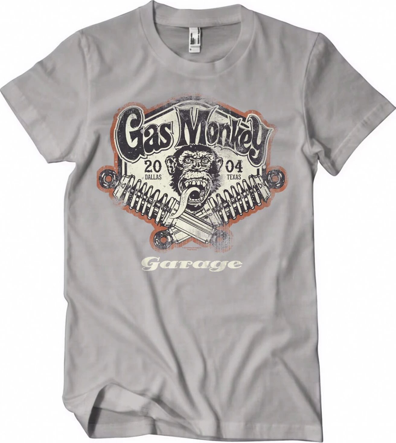 GMG Garage Spring coils t-shirt, storm gray, S