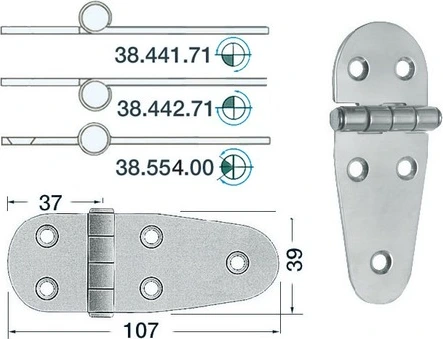 SS hinge