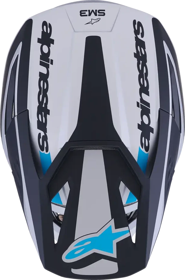 HELMET SM3 HEAT SILV/BL/BLK XS