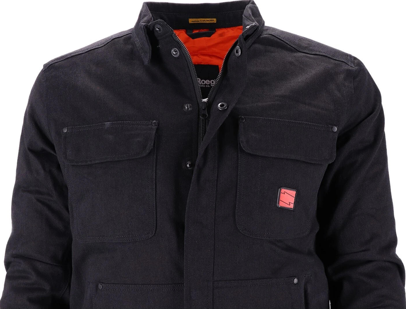 Roeg Chaser jacket, Black, M