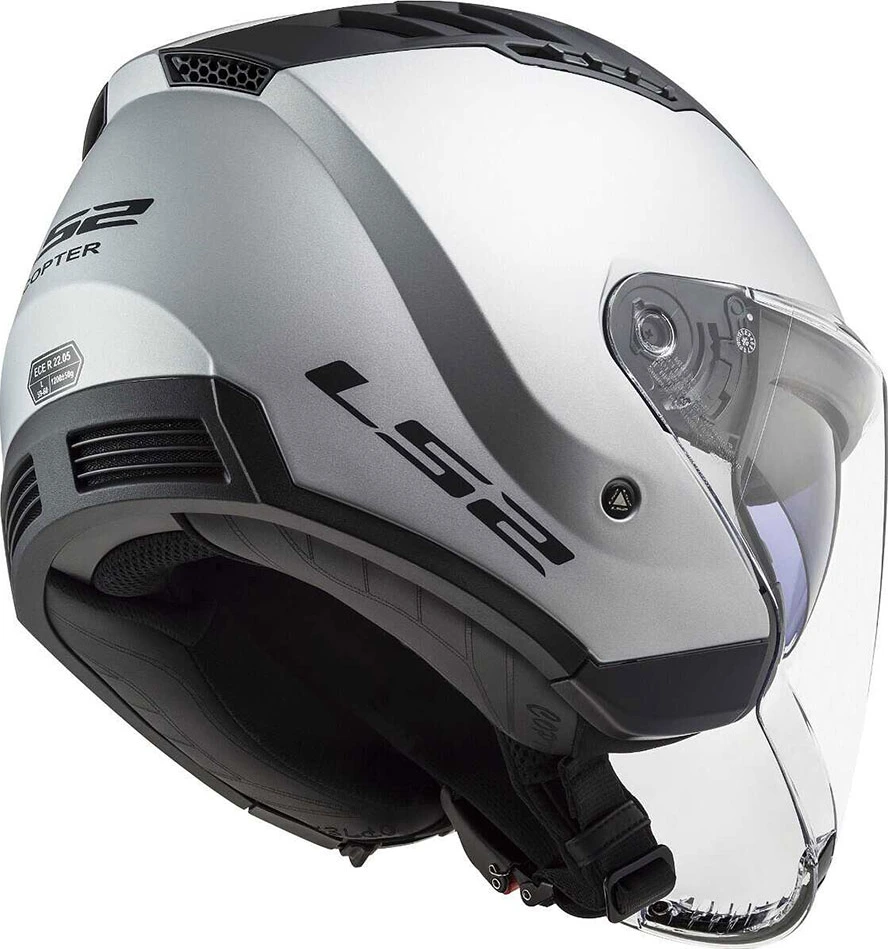 LS2 OF600 COPTER II Solid helmet - 2XL, Matt Silver