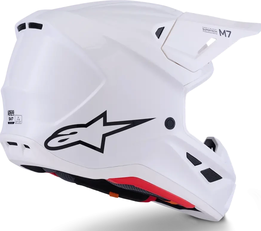 HELMET SM7 WHITE-GLOSS XS