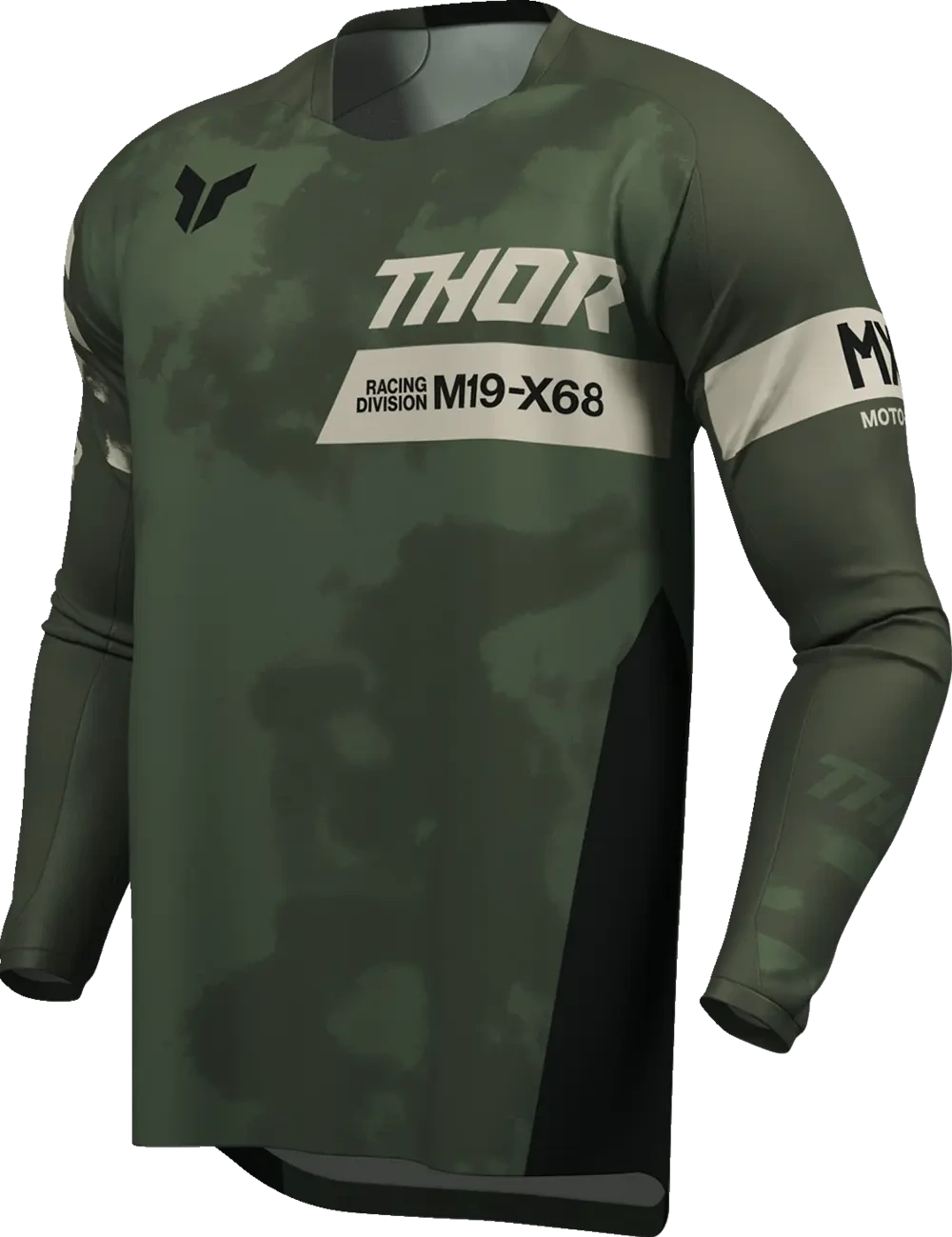 JERSEY LAUNCHMODE BLEACH BLK/CAMO S