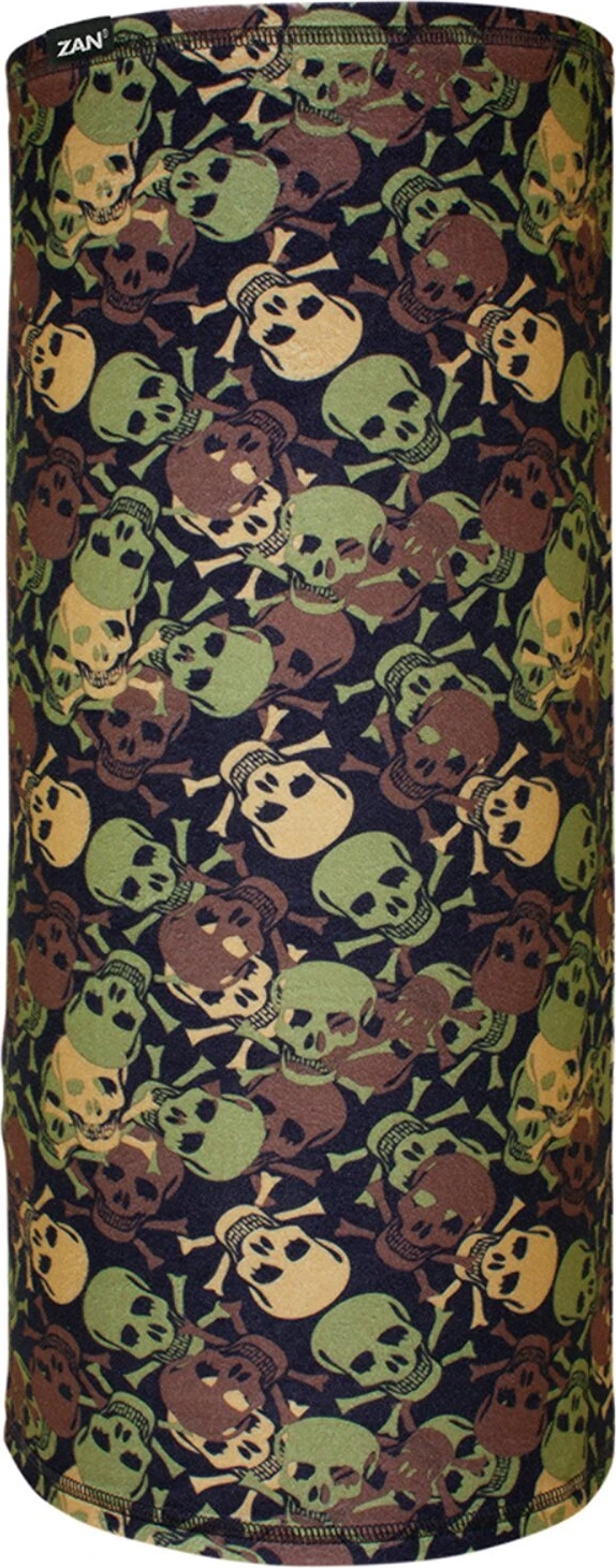 ZANheadgear Motley Tube sportflex all over skull camo, Multi-color, One size fits most