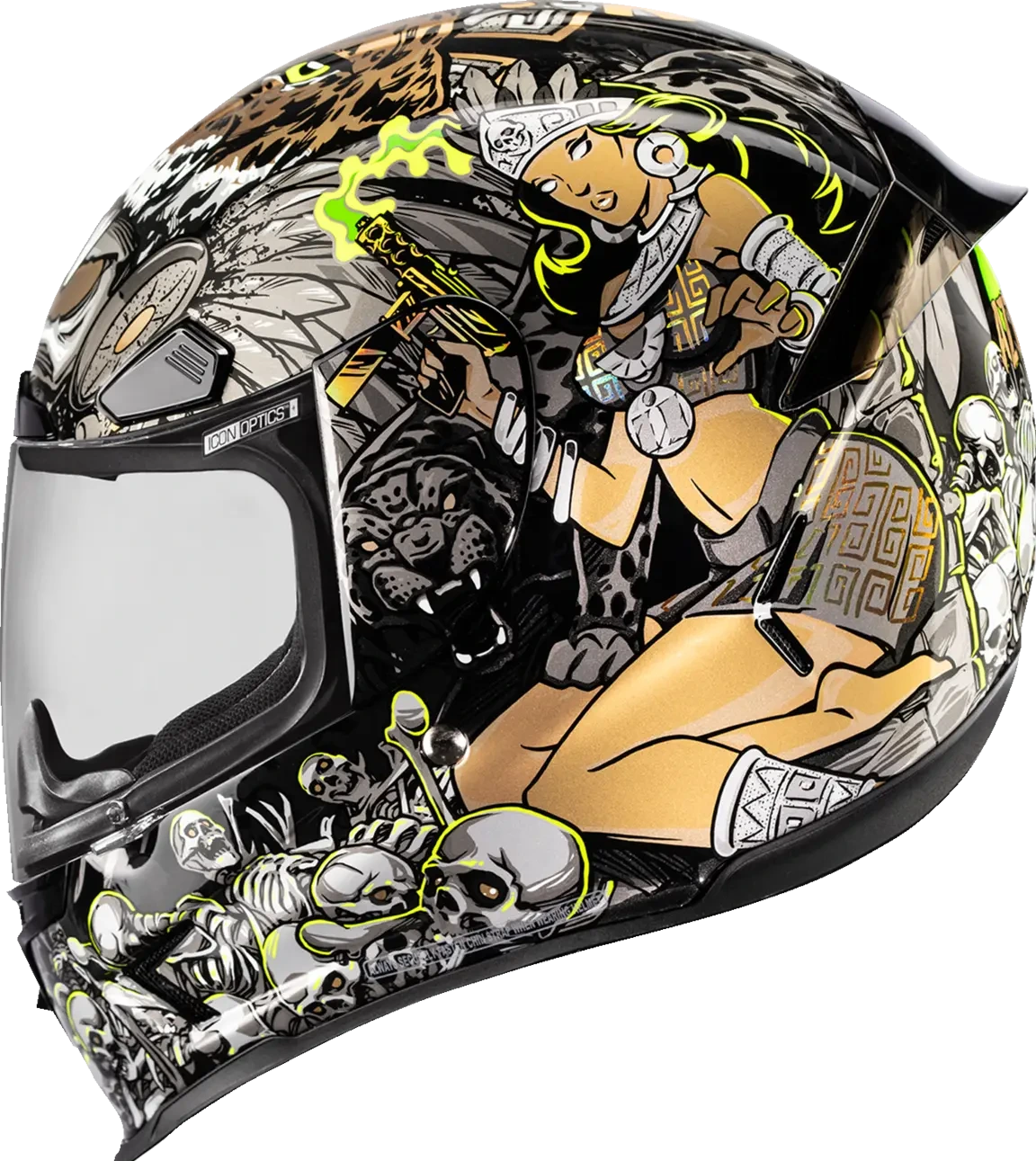 HELMET AIRFRAME PRO AZTECNINE GOLD XS