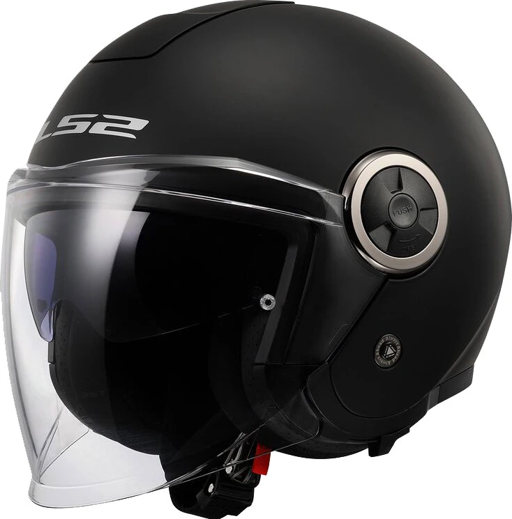 LS2 OF620 CLASSY SOLID helmet - S, Matt Black