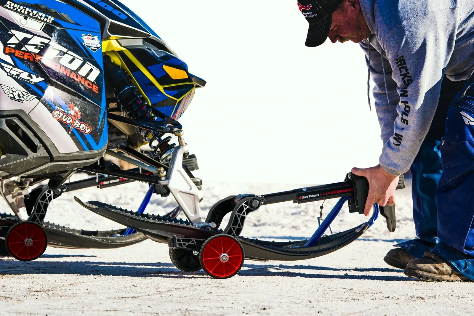 КОМПЛЕКТ ДЛЯ ТРАНСПОРТИРОВКИ СНЕГОХОДА SLED WHEELS