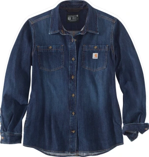 Carhartt Midweight female denim shirt