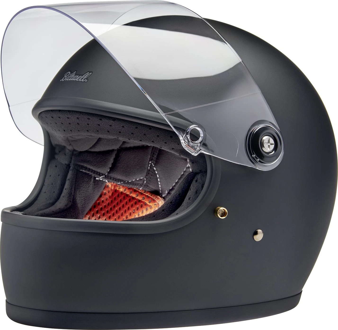 Biltwell Gringo S helmet, Black, XS, flat