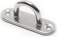 Qvarken Oval Eye Plate AISI316 60x20mm