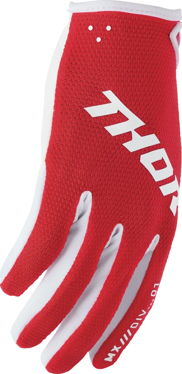 GLOVES RIDEMODE STATIC RED XS