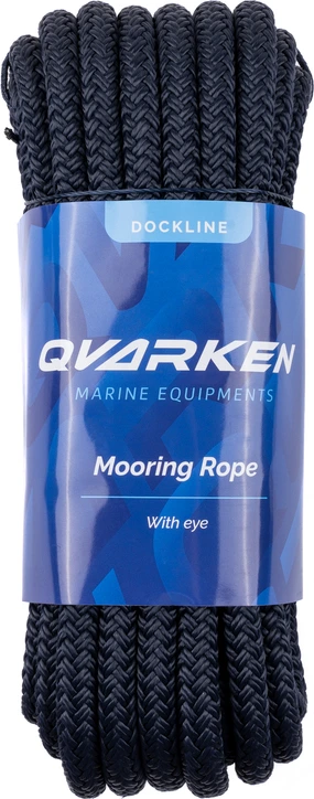 Qvarken Mooring Rope Dockline with eye 12mm 6m navy
