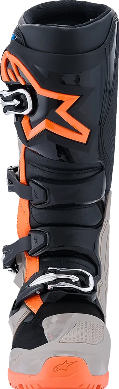 BOOT TECH 7 ENDURO BK/WRM GRY/ORG FL 7