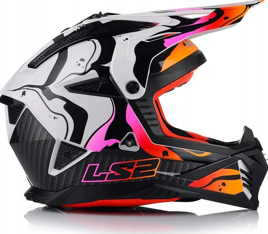 LS2 MX708 FAST II WASH helmet - S, Gloss White