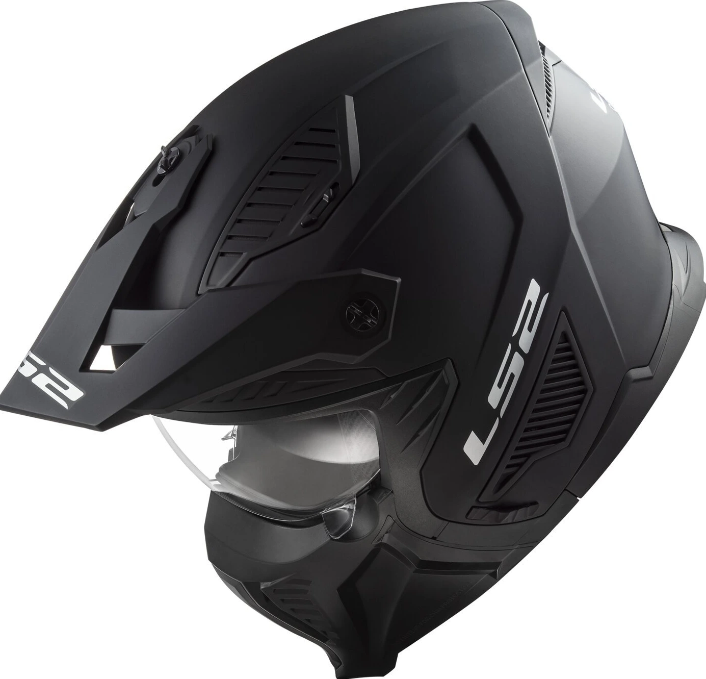 LS2 Drifter Solid helmet, Black, XS, matt