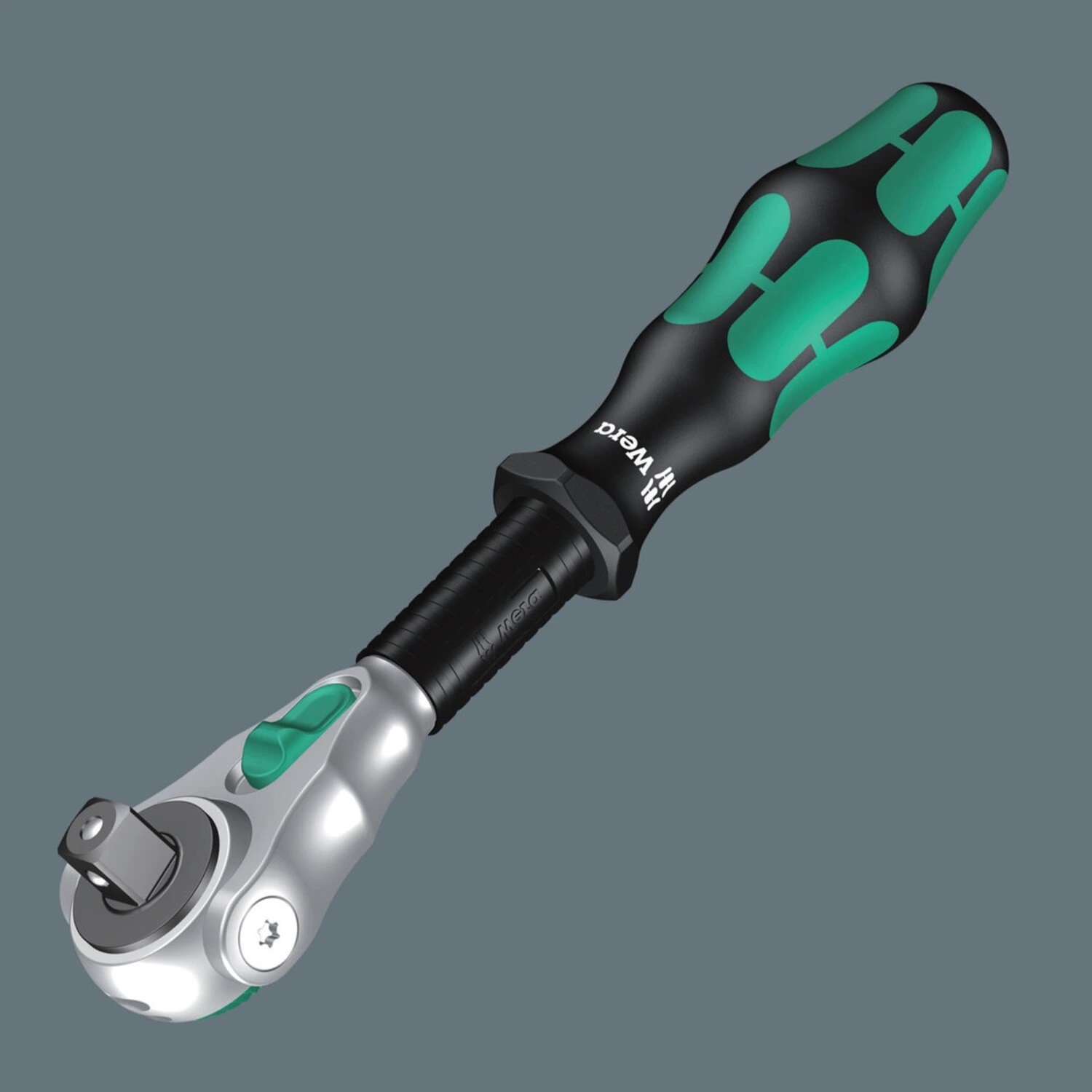 Wera Zyklop speed ratchet 3/8" drive, Green, 199 mm