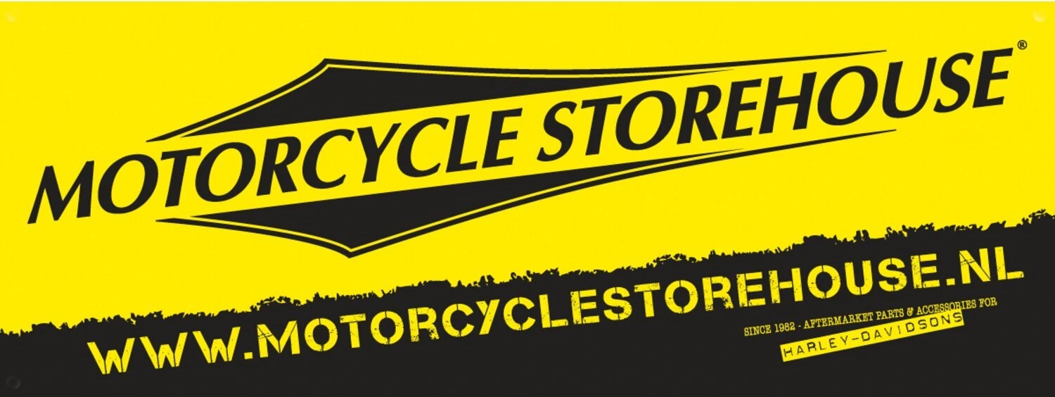 Motorcycle storehouse, logo banner