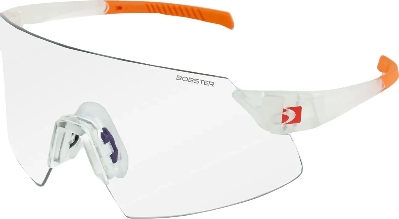SUNGLASSES CADENCE CLEAR/ORANGE