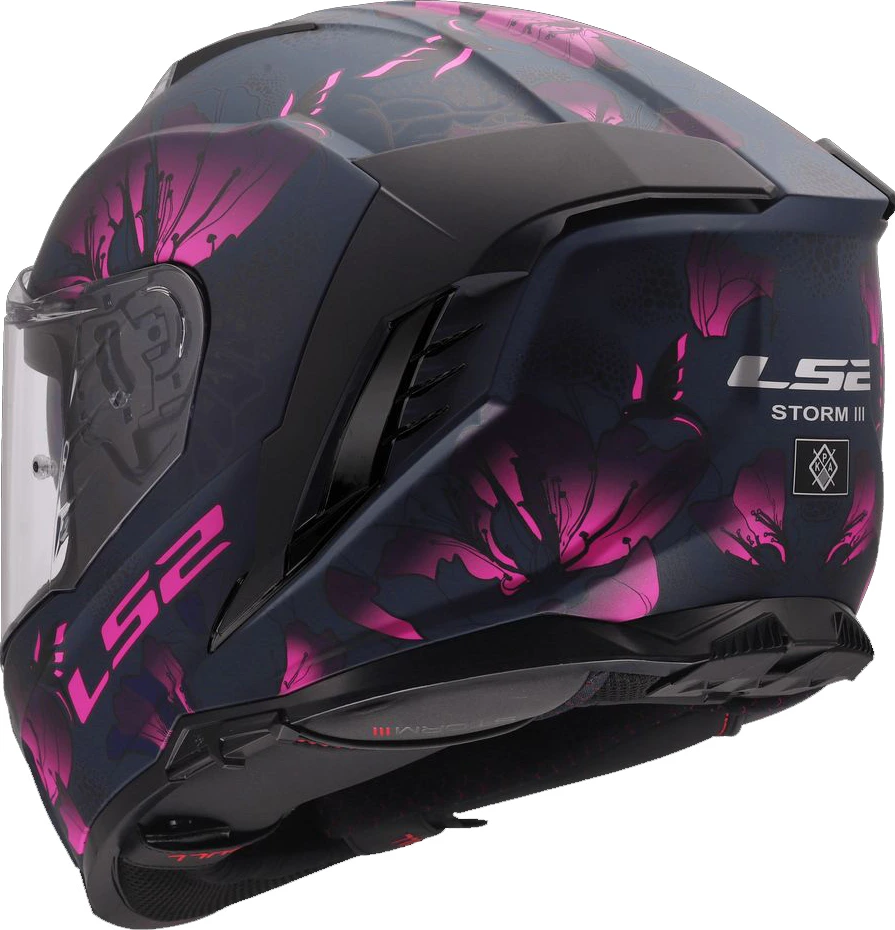 LS2 FF818 STORM III BURST Helmet - L, Black Pink