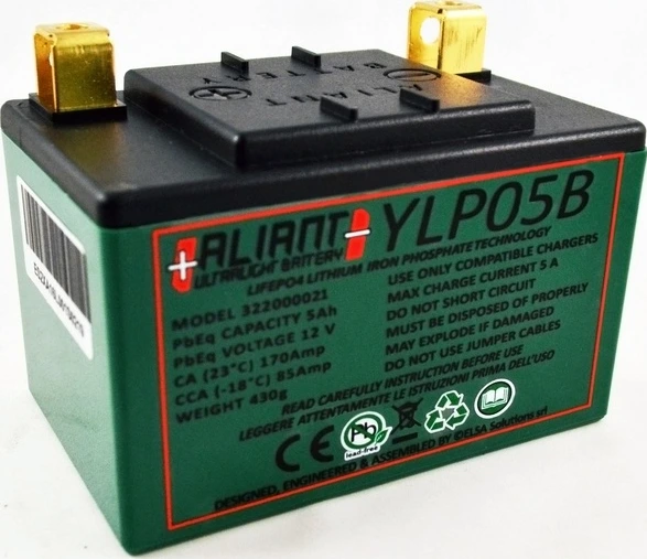 Aliant Ultralight YLP05B ličio baterija