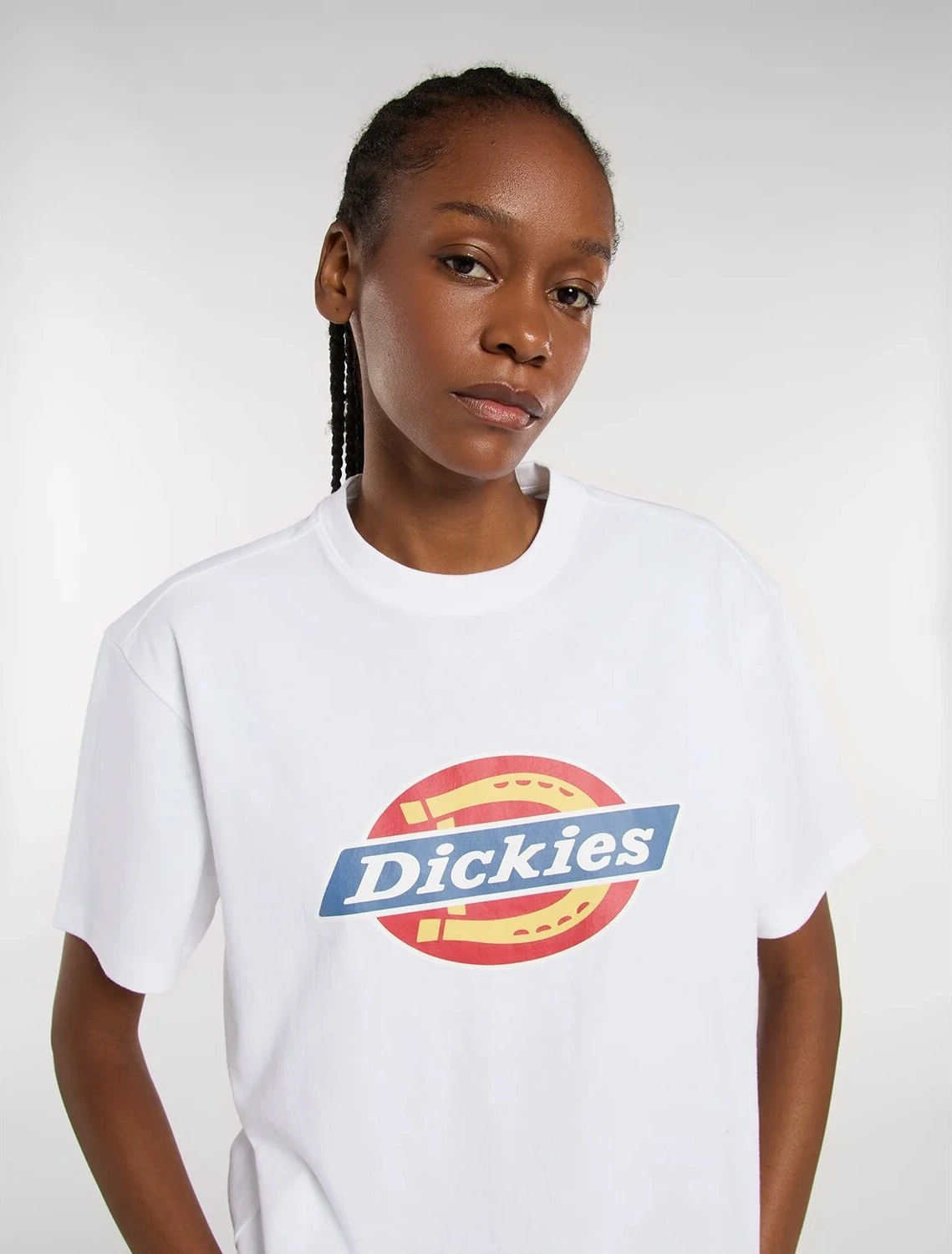 Dickies Icon Logo female t-shirt, White, M