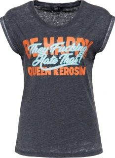 Queen Kerosin Be Happy t-shirt