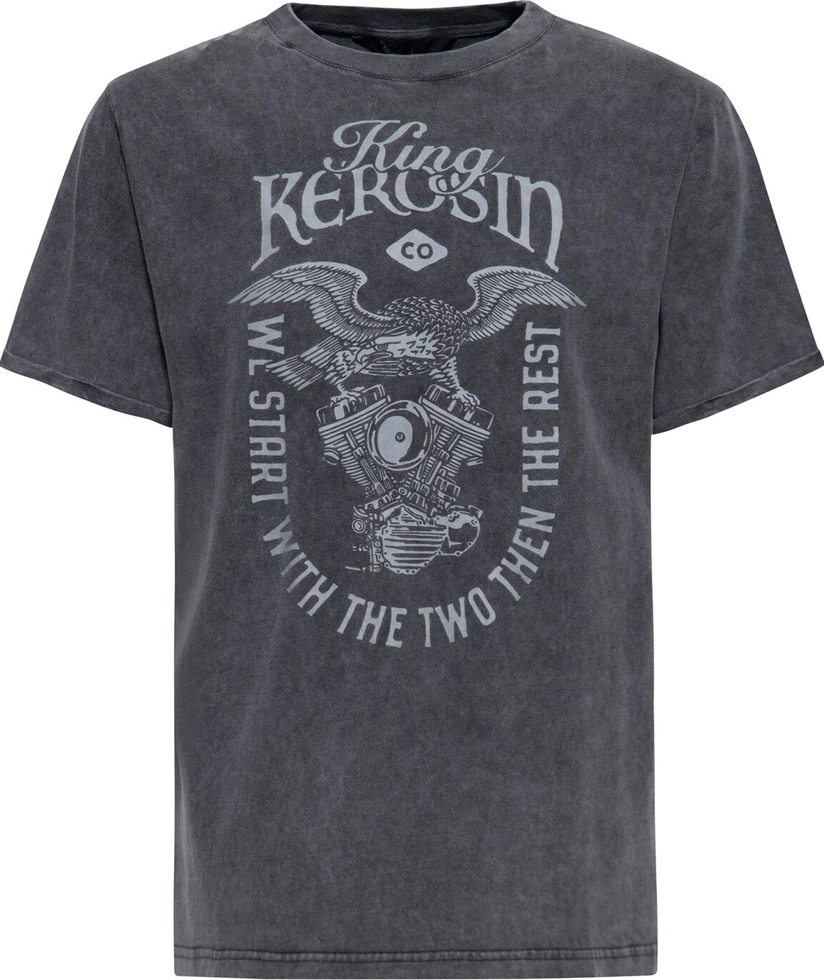 King Kerosin We start t-shirt, anthracite Gray, 2XL