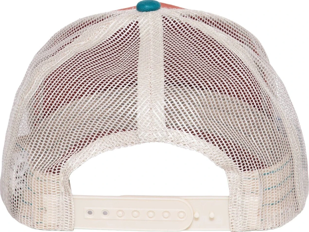 King Kerosin Tough old crow cap, Red, blue