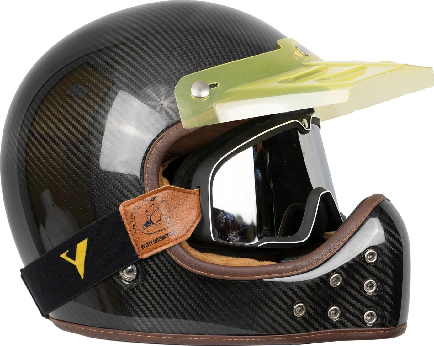By City The Rock helmet, carbon, Black, S, Matte