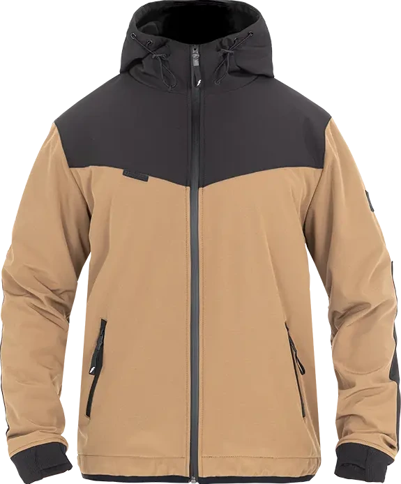 JACKET HOOD XTM V3 RIP STOP SOFTSHELL DESERT/BLACK SM
