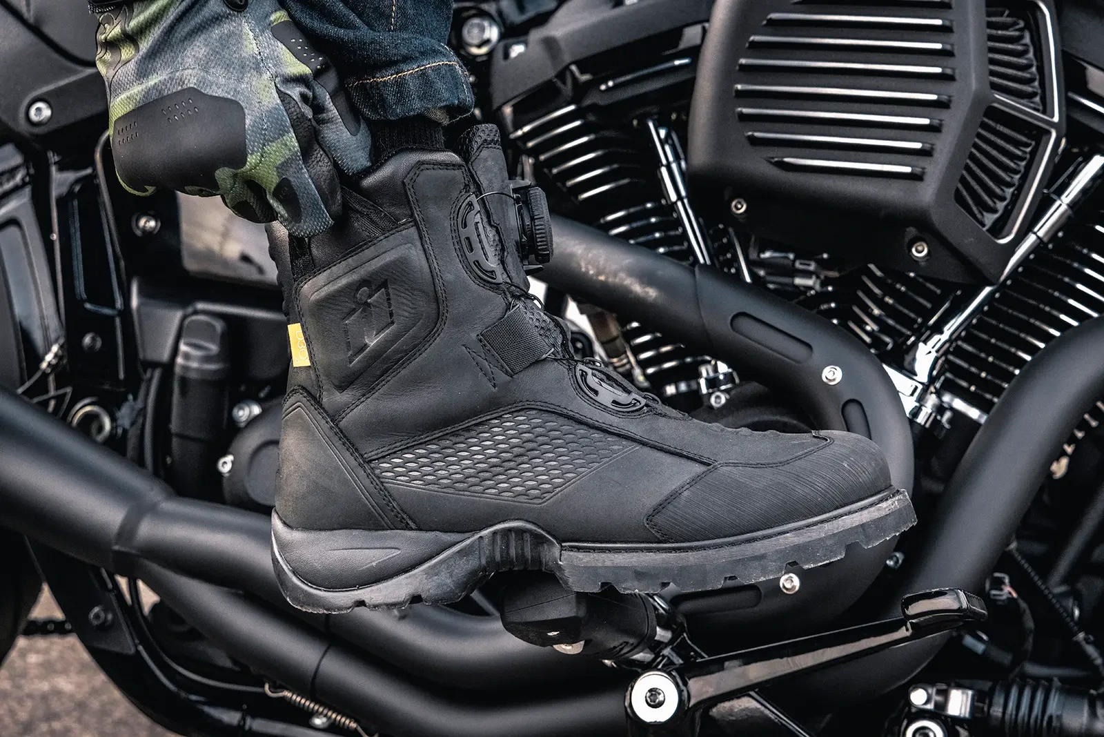 BOOT STORMHAWK BLACK 11.5