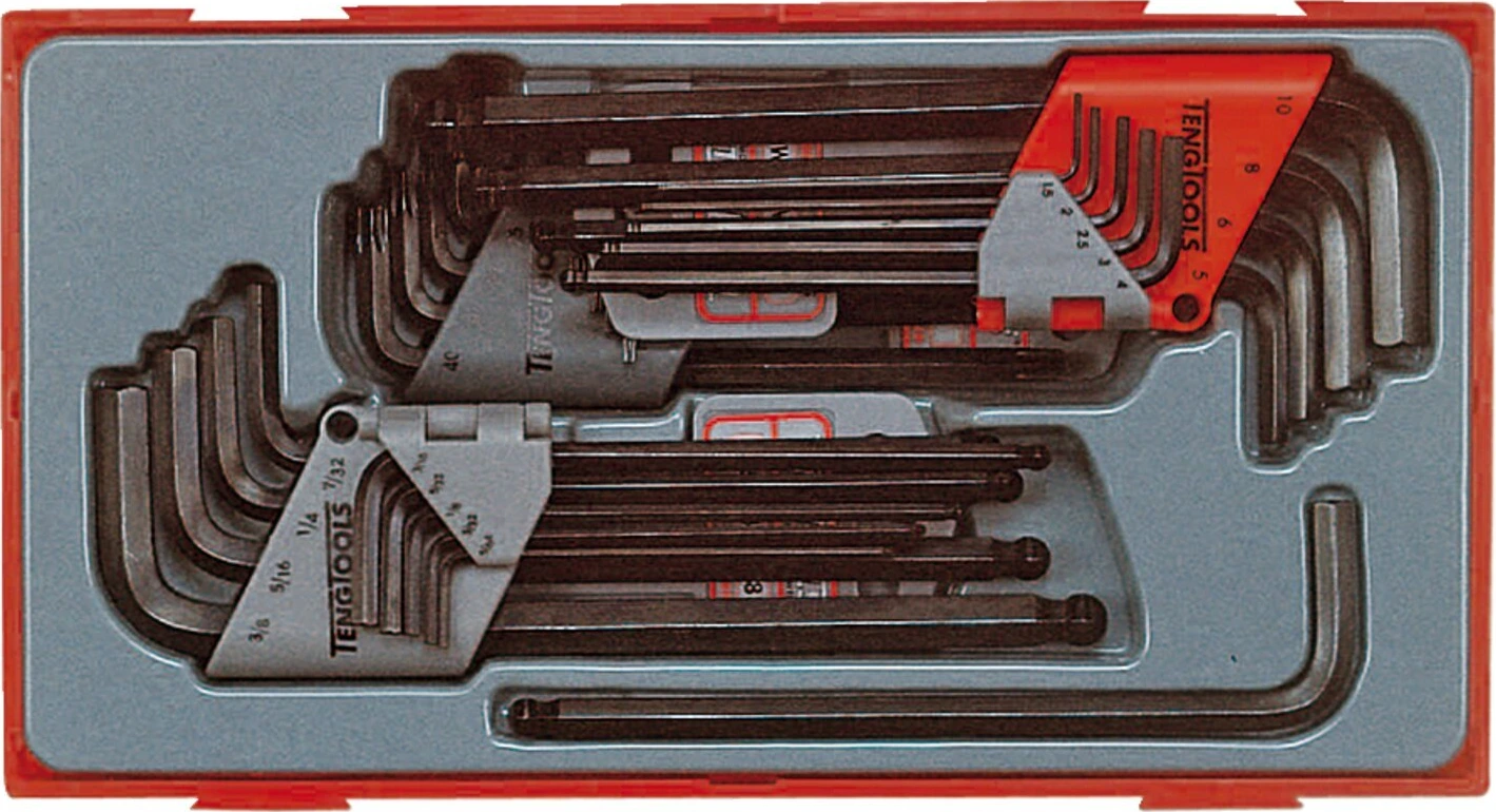 Teng Tools, Allen & Torx veržliarakčių rinkinys