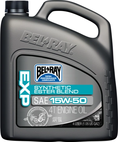 Bel-Ray EXP sintetinis esterių mišinys 4T 15W-50 4L