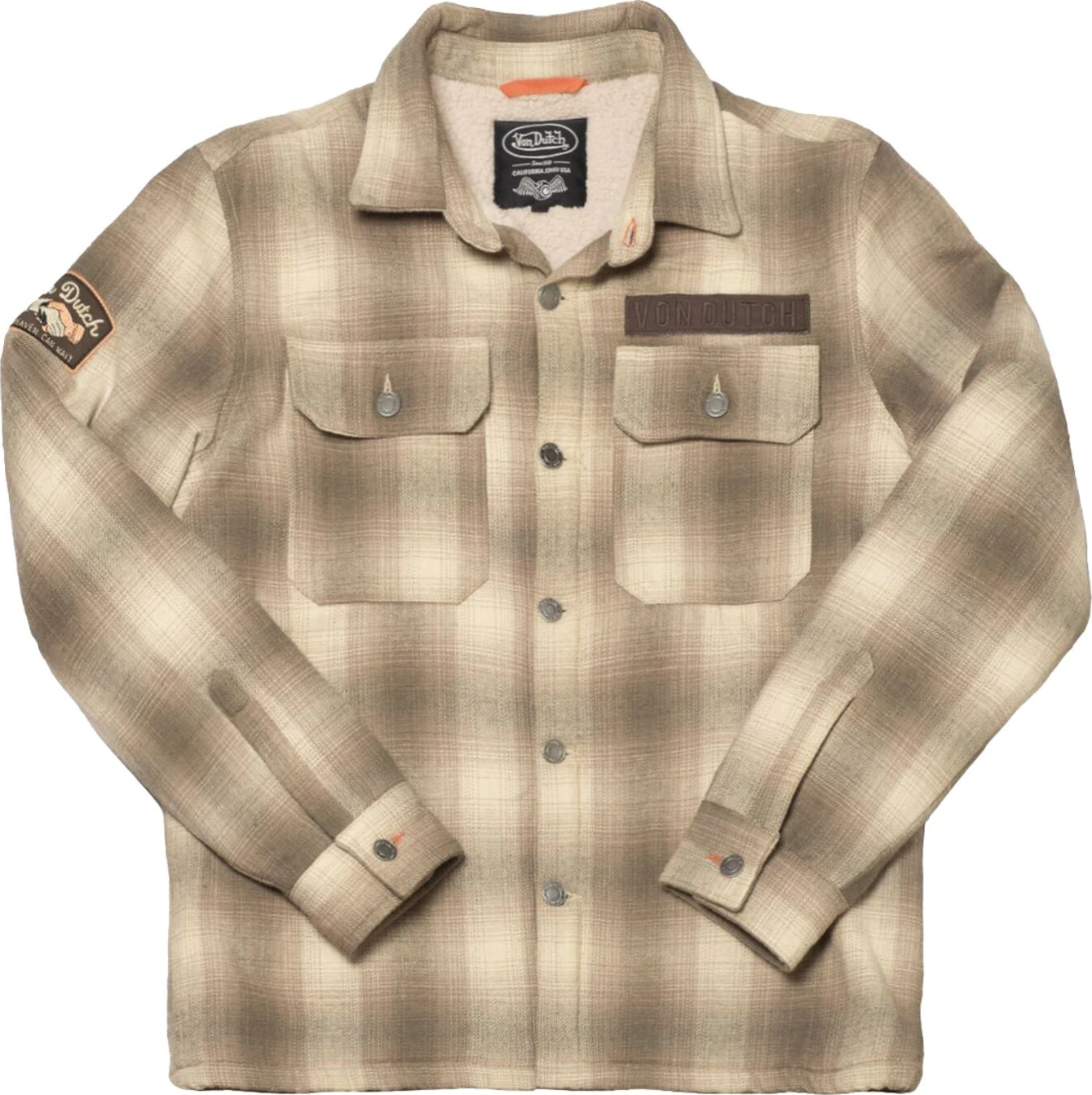 Von Dutch Heaven shirt, brown, M