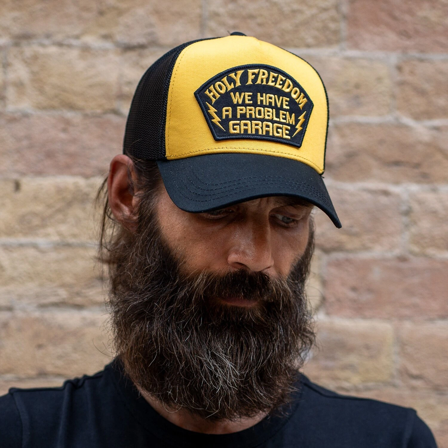 Holy Freedom Flash cap, Yellow