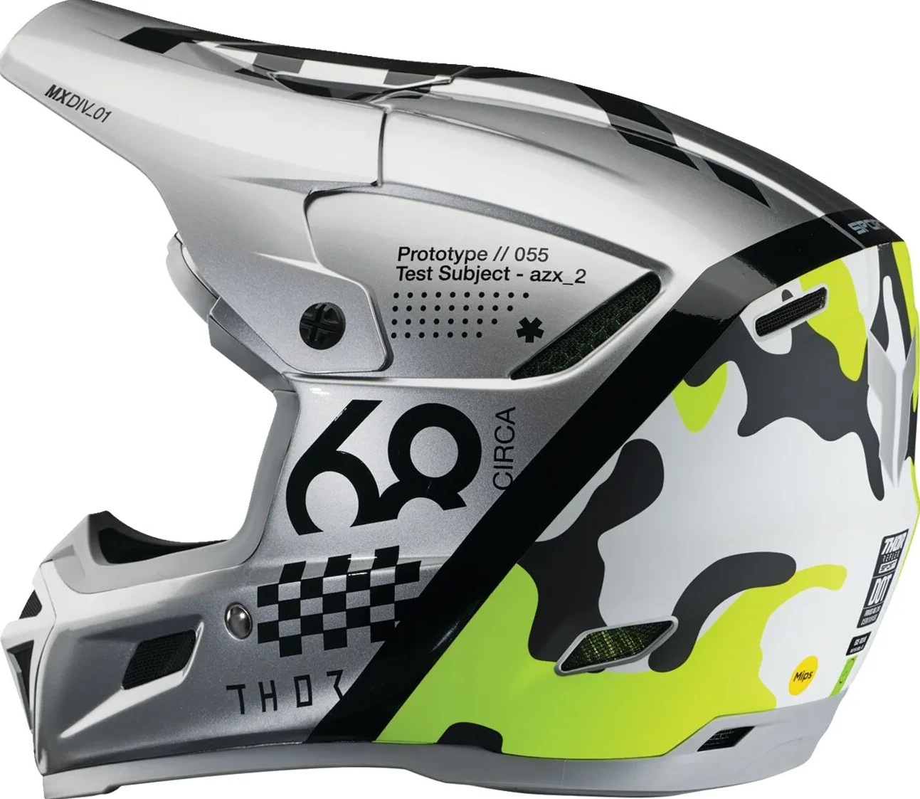 HELMET REFLEX SPORT RIOT GY/AC XS
