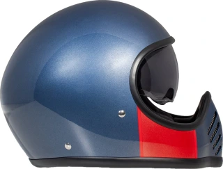 Metallic scallop Blue